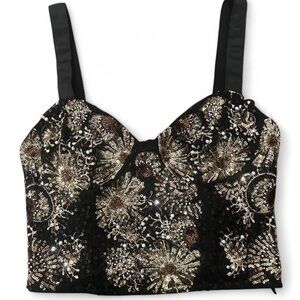 Zara Embellished Top